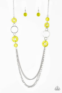 Tropical Sunsets - Green Beads