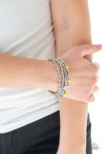 Full Of WANDER- Yellow and Silver